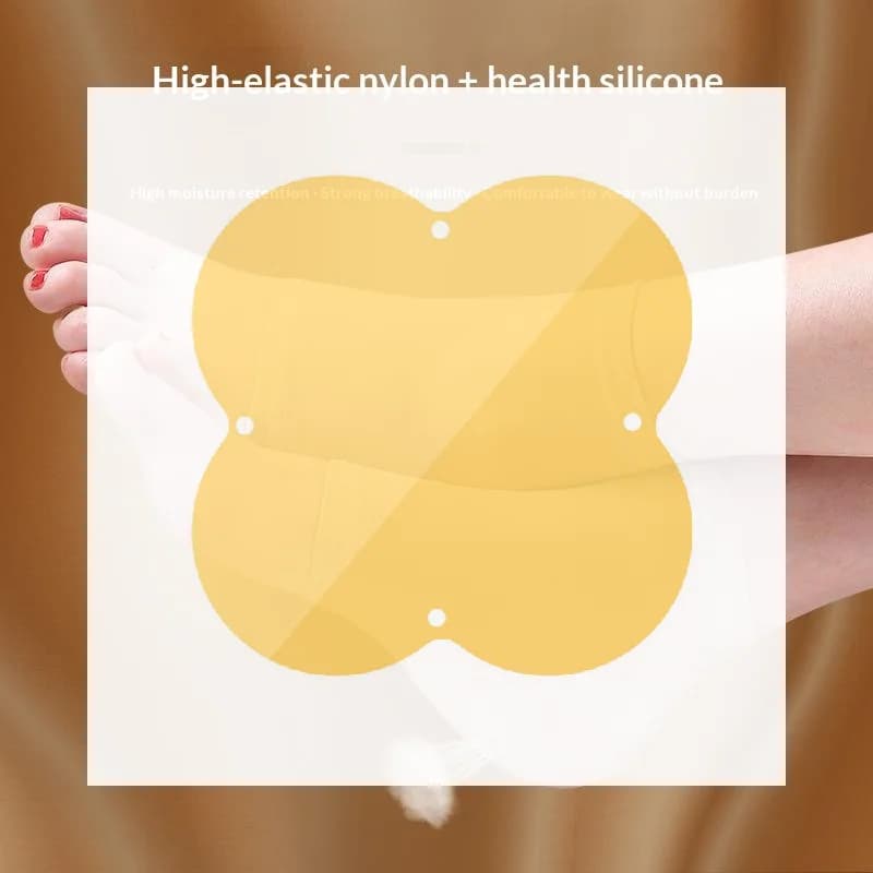 Set di 2 Protezioni in Silicone per Tallone, Calzini Idratanti Anti-Screpolature, Copertura Protettiva per Sollievo dal Dolore Plantare, Strumenti per la Cura dei Piedi