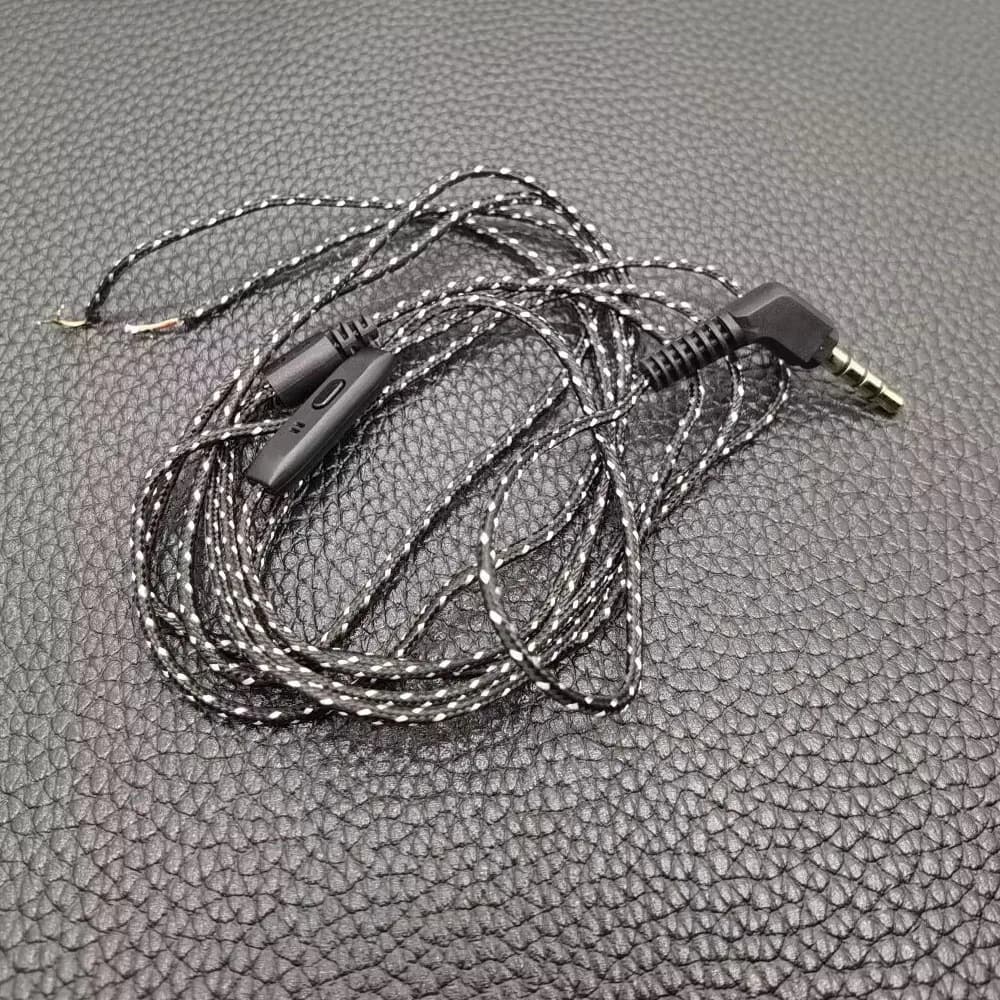 Cavo per cuffie di riparazione per KOSS PP portatile Portapro Porta-Pro KSC75 KSC35 Cavo di ricambio per cuffie con microfono