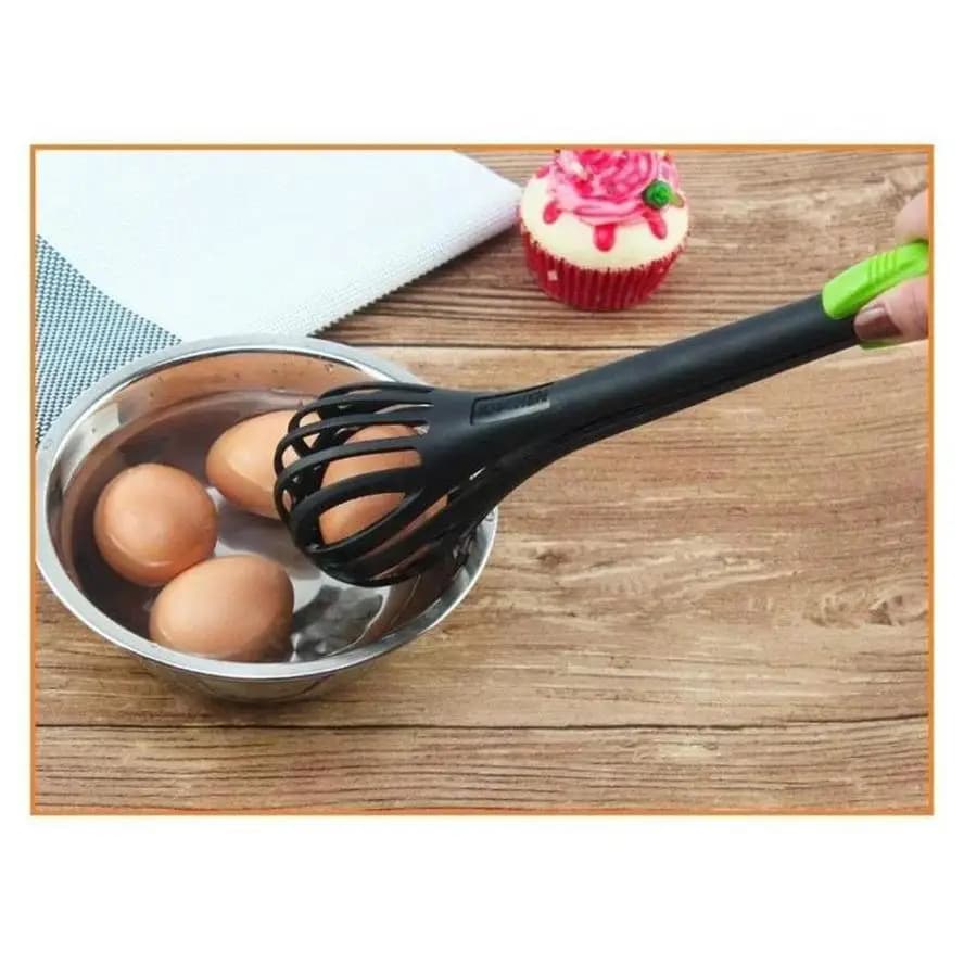 Frullino per le uova multifunzionale Frusta Pinze per pasta al latte Clip per alimenti Mixer Utensile manuale rotante per alimenti Accessori per la cucina di casa