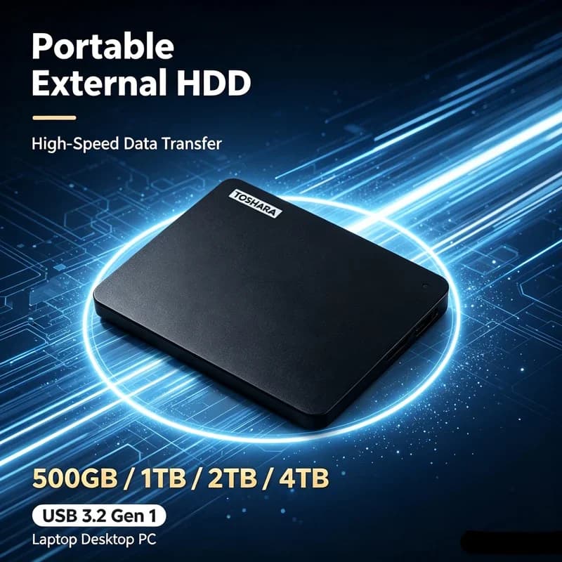 Canvio Basics A3 HDTB410YK3AA USB3.0 Portable External HDD,500GB/1TB/2TB Black,Plug&Play,High-Speed Backup for PC Mac Laptop