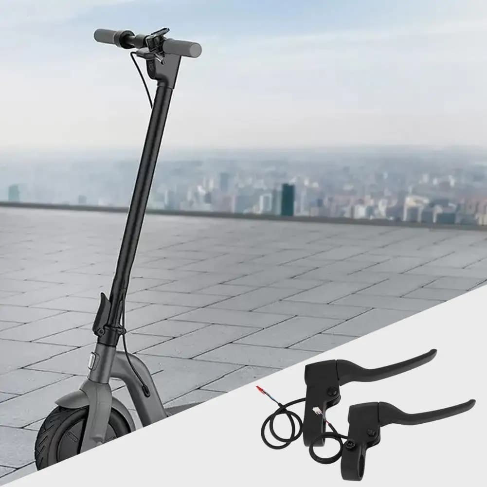 Maniglia del freno per scooter elettrico da 1 paio Maniglia del freno per scooter resistente all'usura Nessuna deformazione Strumento di sostituzione della parte della leva universale