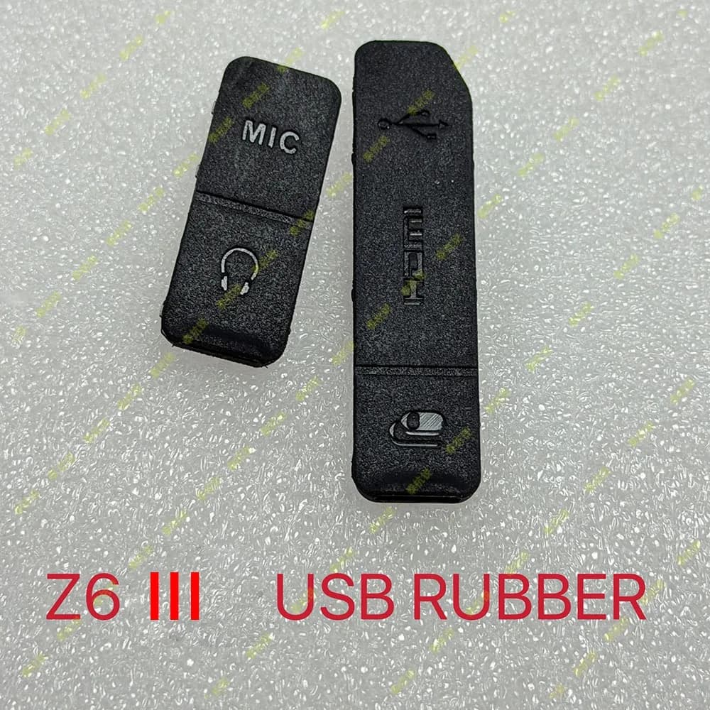 Nuova Copertura in Gomma USB HDMI MIC per Nikon Z6III, Coperchio Interfaccia Z63 Z6M3 Mark III Mark3 MarkIII