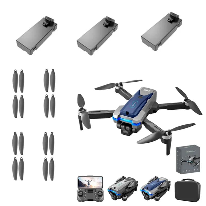 LSRC S8S RC Drone Battery 3.7V 1800Mah Battery/Propeller LS-S8S S8S RC Drone Accessories S8S Drone Battery Blades Dron Part