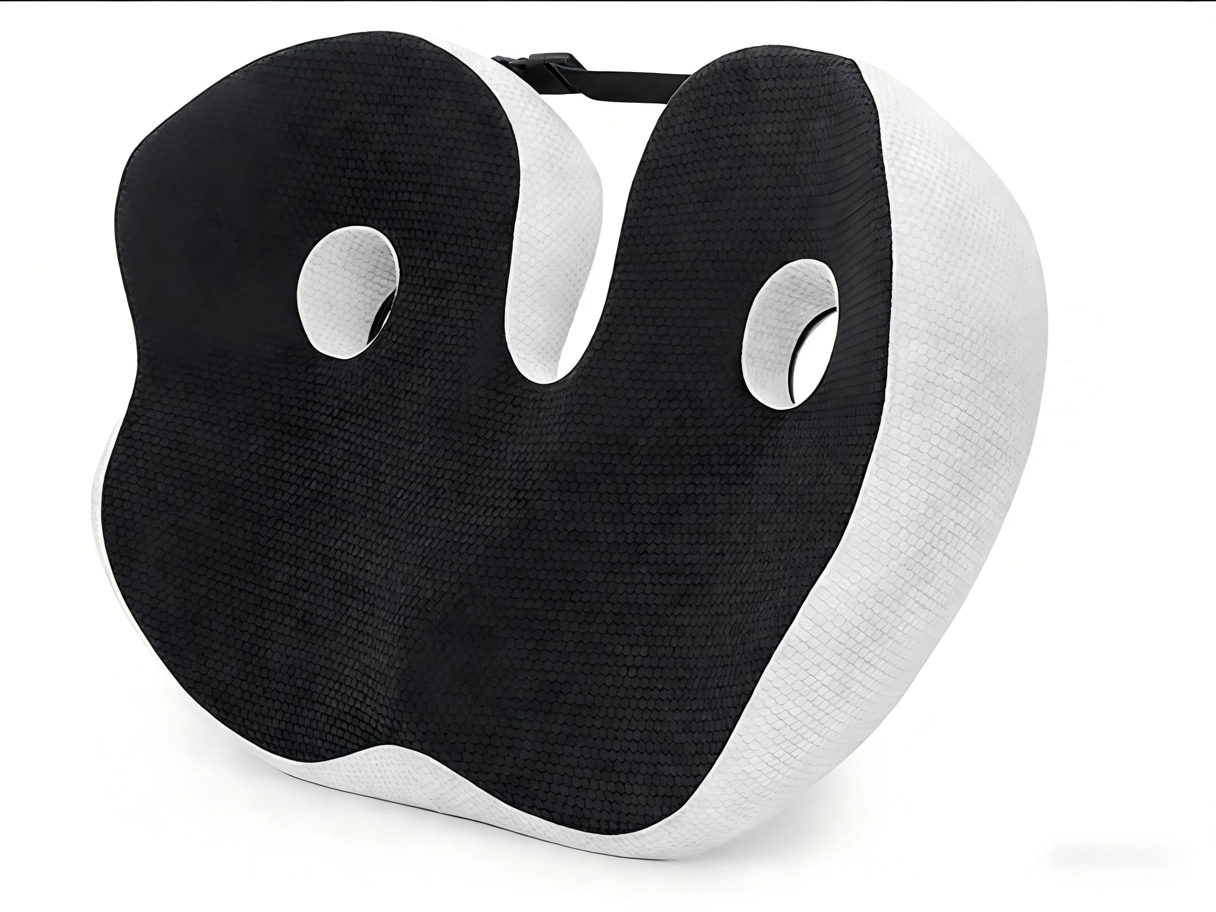 Cuscino ergonomico in memory foam per sedia da ufficio, sedile auto, sollievo dal dolore sciatico e lombare, alleviamento della pressione durante tutto il giorno.