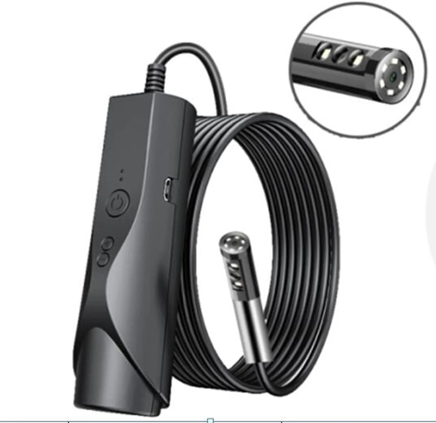 5MP 14.5MM Auto Focale WIFI Endoscopio Impermeabile IP66 CMOS Periscopio Ispezione Microscopio Digitale Fotocamera Otoscopio