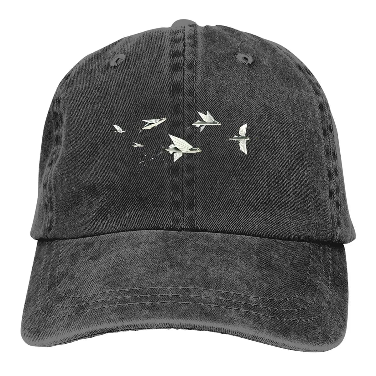 Baseball Flying Fish hats for men Snapback swim caps with women visor protection