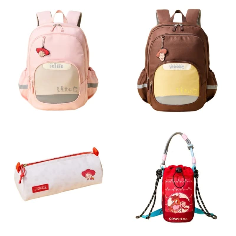 Toy Story 5 Minimalist Student Backpack Woody Jessie Ultra Light Orthopedic Spine Protection School Bag Breathable Strap Gift