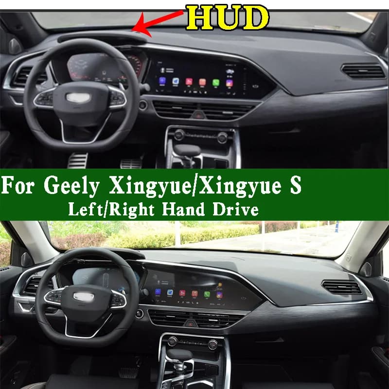 For Geely Xingyue S FY11 Car-Styling Dash Zerbino Cruscot Cover Panel Tools Protection Solar Protective Mat Dash Zerbino