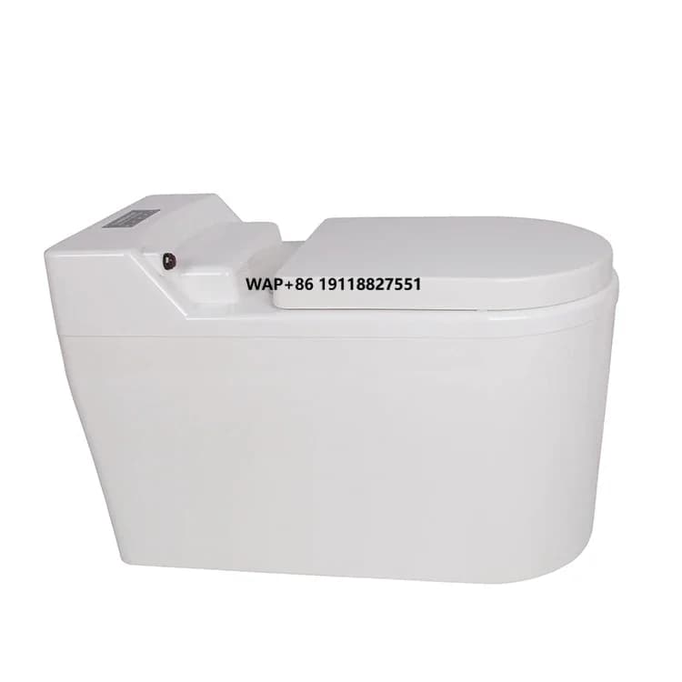 Automatic Biological Toilet with Decomposition Bacterial, Biodegradable Dry Toilet