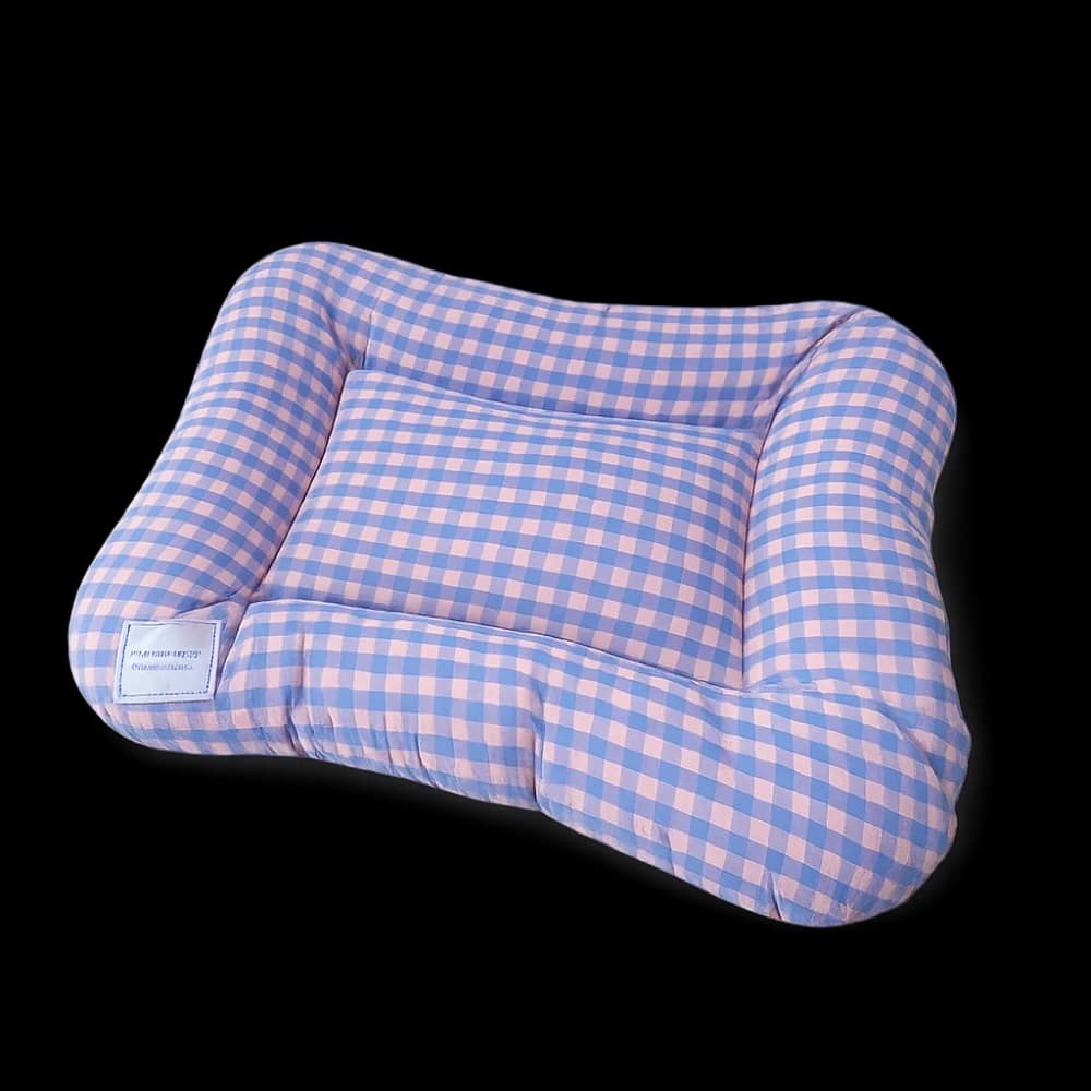 Pet Supplies Warm Dog Bed Pad Macaron Non-slip Pet Sleeping Bed Comfortable Soft Plaid Dog Cushion Autumn