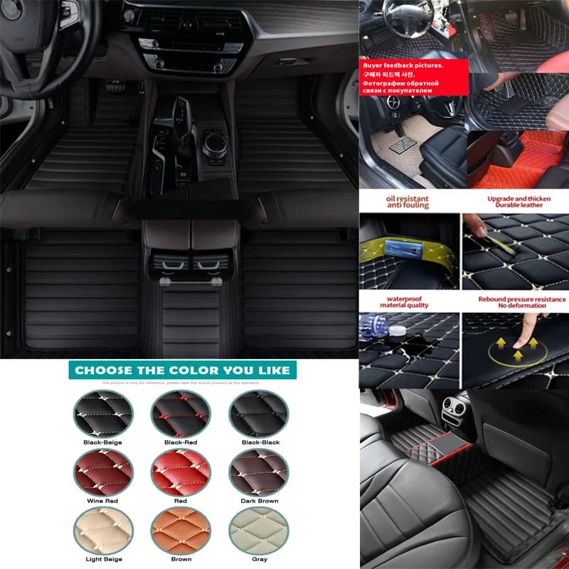Tappetini auto per Toyota Corolla E110 1996 ~ 2002 Parti interne auto Alfombrillas Coche Tappetini Alfombra Para Auto Accessori auto