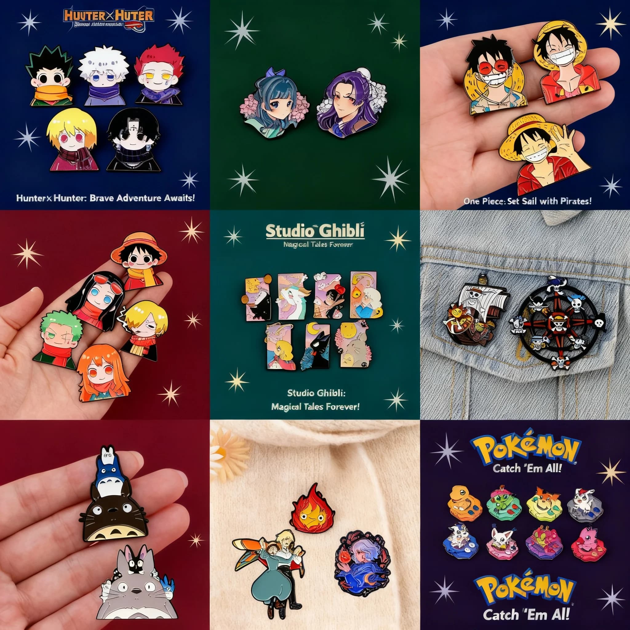 Set di Spille in Smalto a Tema Gatto Carino, Stile Anime, Film e Manga, per Cappelli e Risvolti, Gioielli Cartoon, Accessori Cosplay, Giocattoli e Regali