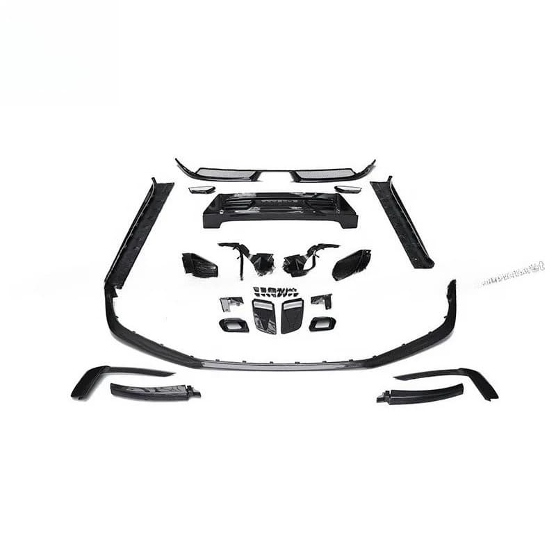 OEM Style Dry Carbon Engine Hood Vent Front Splitter Rear Diffuser Spoiler Full Set Body Kit for991.2 GT3RS Bodykit