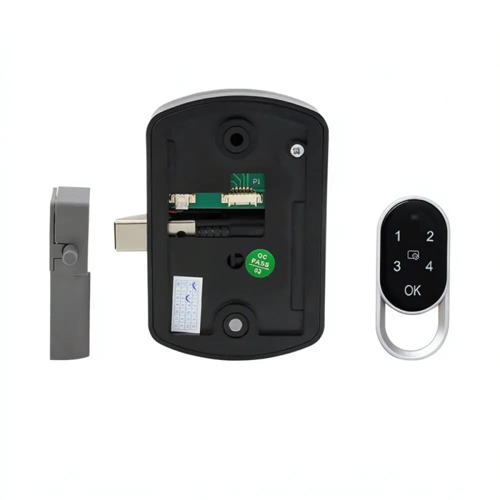 Security Cabinet Lock Fingerprint Password Card Smart Drawer Electronic Keyless Hidden Hardware Modern Furniture Storage