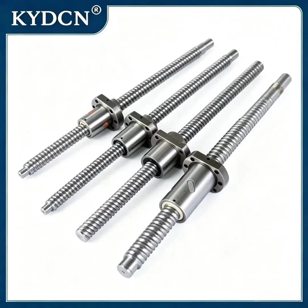 RM2505 CNC Ballscrew Set 2504 2505 2510 2525 with SFU SFS SFE SFA Flange Ballnut for 3D Printers High Precision Motion Component