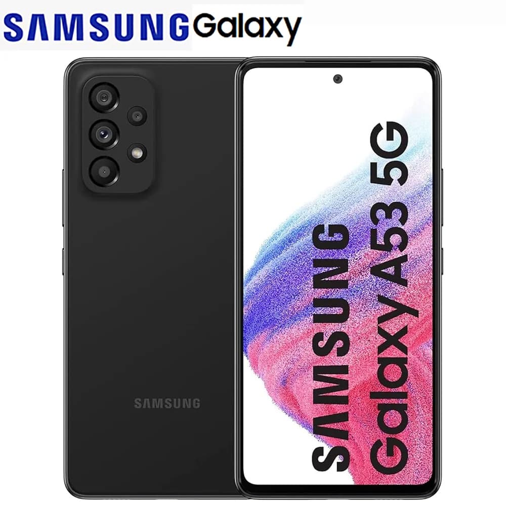 Samsung Galaxy A53 5G A536U Ricondizionato, Smartphone Android Smart con Schermo da 6,5 Pollici, Octa-Core Exynos, NFC, Quad Camera 64MP, Batteria 5000mAh, Ricarica 25W, Versione USA