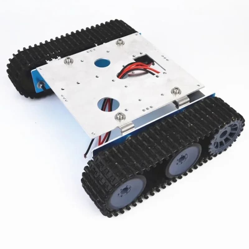 Aluminum alloy frame suitable For RC toy tank robot chassis DC9-12V crawler chassis for arduino assembly kit