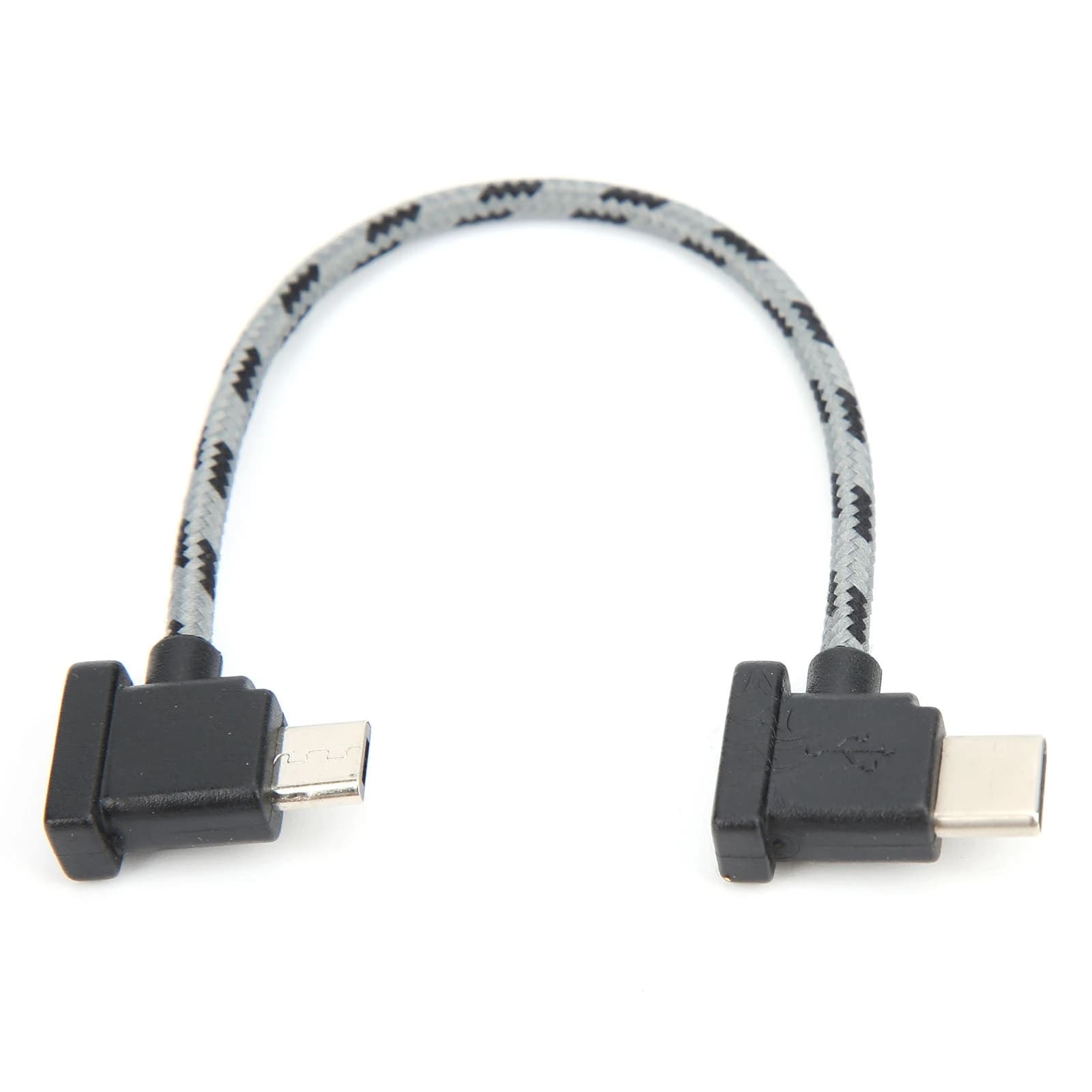 Right Angle Remote Controller Type C to Micro USB Data Cable for DJI Mavic Air 2 / Mini 2