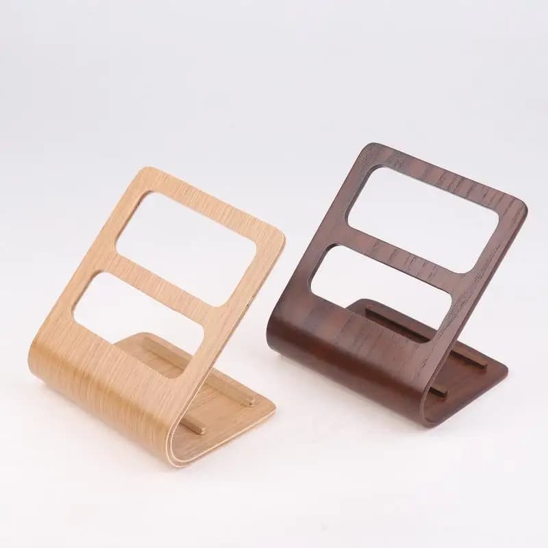 Solid wood remote control box for living room, table remote support, office desk wooden holders【Homecluba