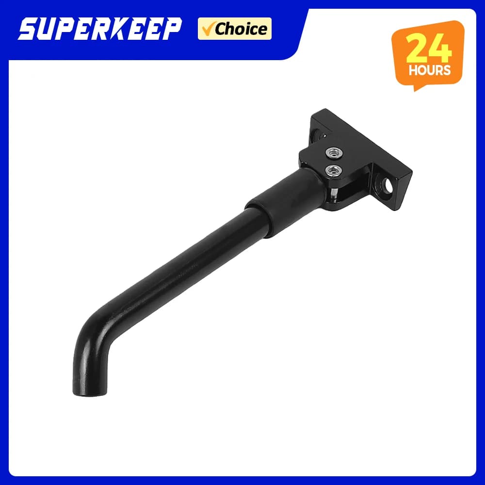 Cavalletto per Kugoo Kukirin G3 Scooter elettrico Staffa di supporto del piede Piede di parcheggio Piega Cavalletto Riparazione durevole Parte di ricambio