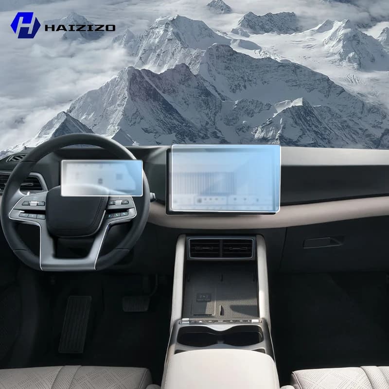 Pellicola Protettiva Opaca per Schermo Interno Auto BYD ATTO 2 DM-i 2025-2026, Protezione per Console GPS e Schermo LCD in TPU Antigraffio