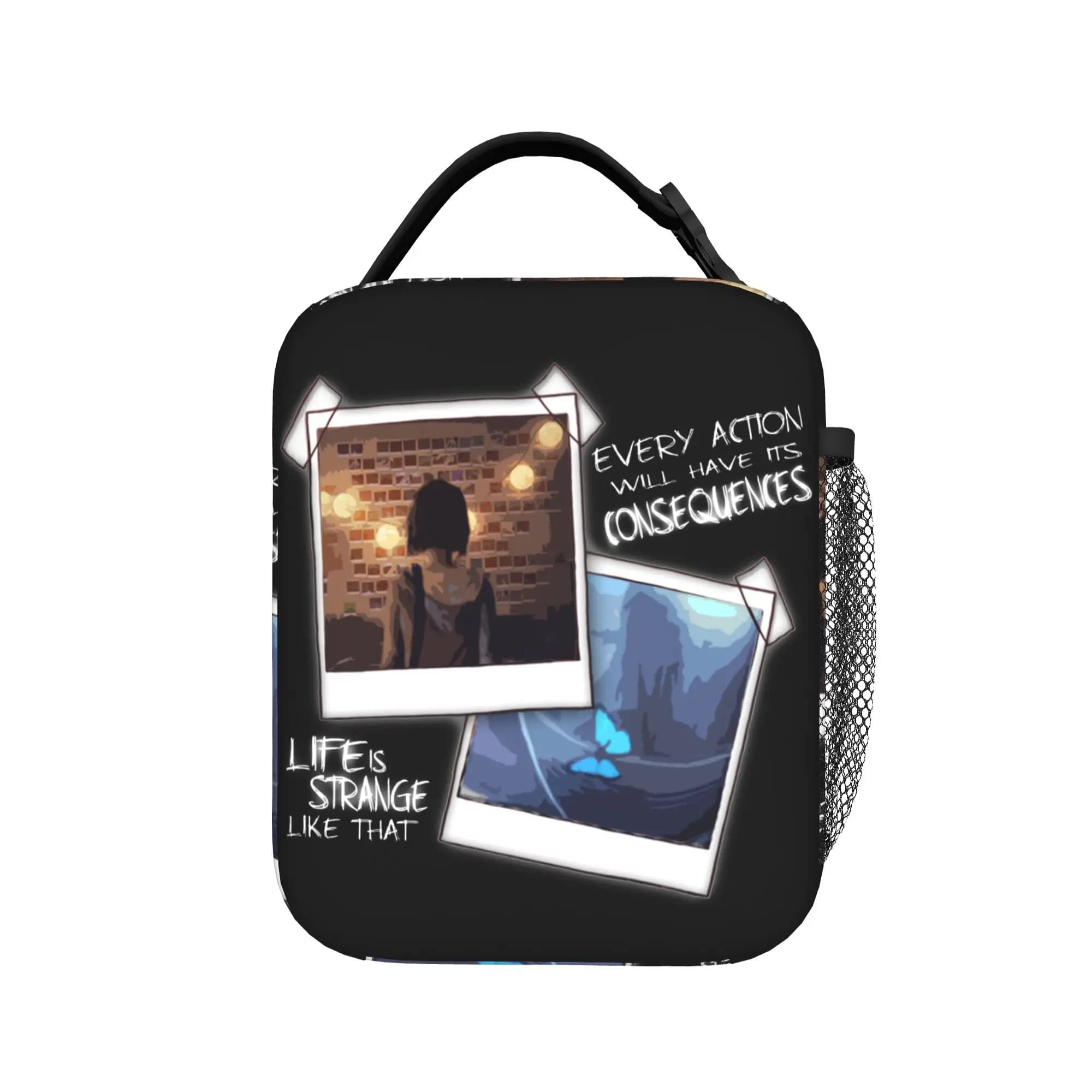 Life is Strange Insulated Lunch Bags High Capacity Meal Container Cooler Bag Tote Lunch Box College Picnic Men Women