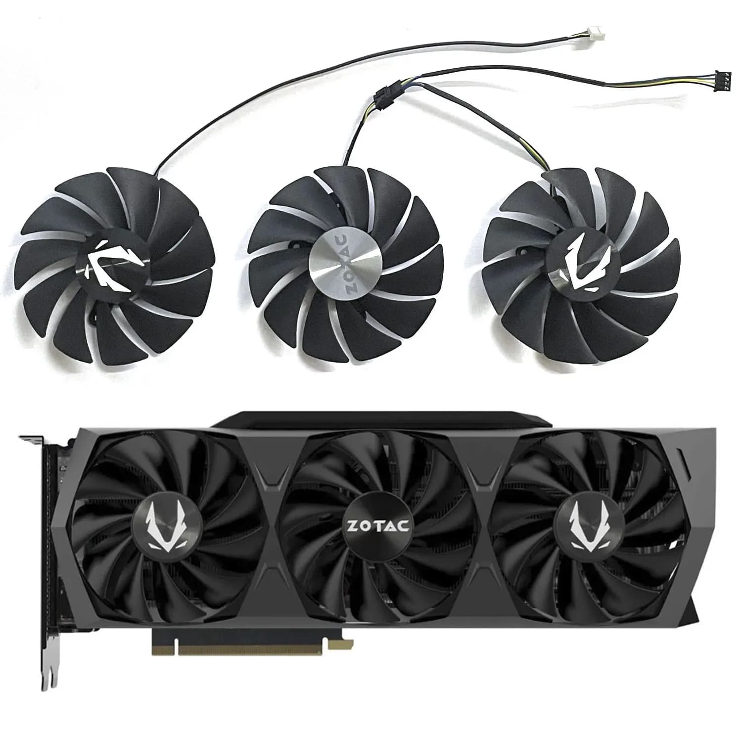 Ventola di raffreddamento per schede video ZOTAC GAMING RTX 3070 TI, 3080, 3080 TI, 3090 TRINITY OC, ventola GPU GA92S2U CF9015H12S