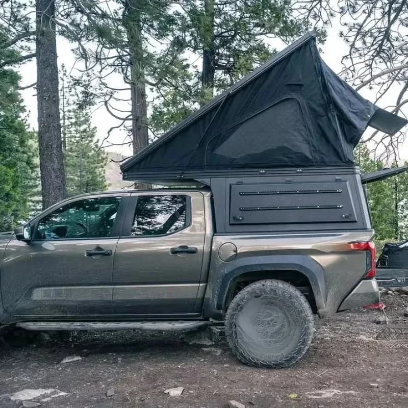 New Style 4X4 Pickup Canopy Rooftop Tent Outdoor Camping Camper Shell