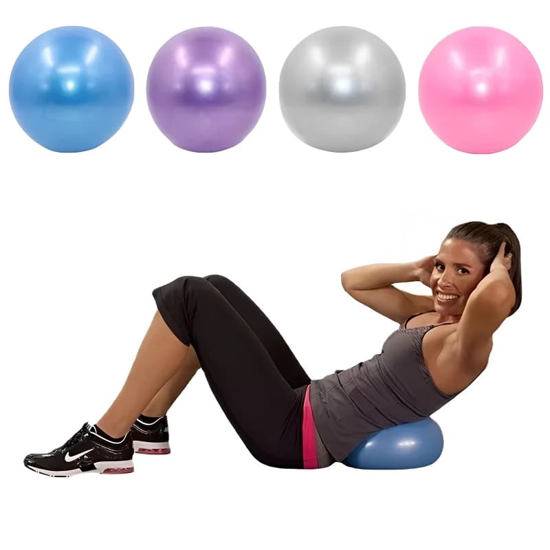 Yoga Pilates Palla antideflagrante Esercizio Ginnastica Fitness Equilibrio Palestra Core Allenamento indoor Mini palline Piccola terapia Migliora