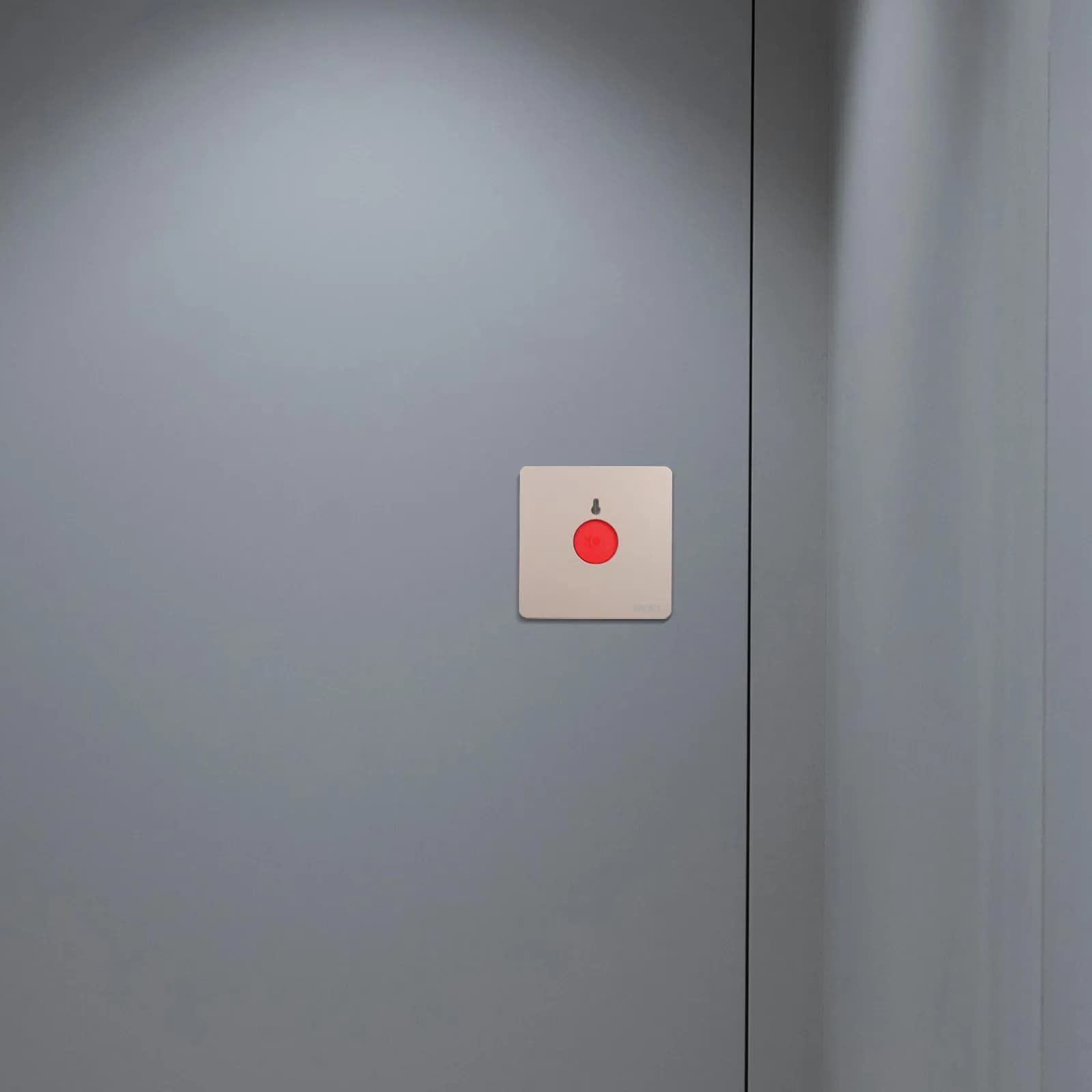 2 Pezzi Pulsante di Allarme di Emergenza, Punto di Chiamata Antincendio, Interruttore a Reset Manuale con Controllo a Chiave, Design Tipo 86 per Ospedali, Pulsante di Sblocco Porta