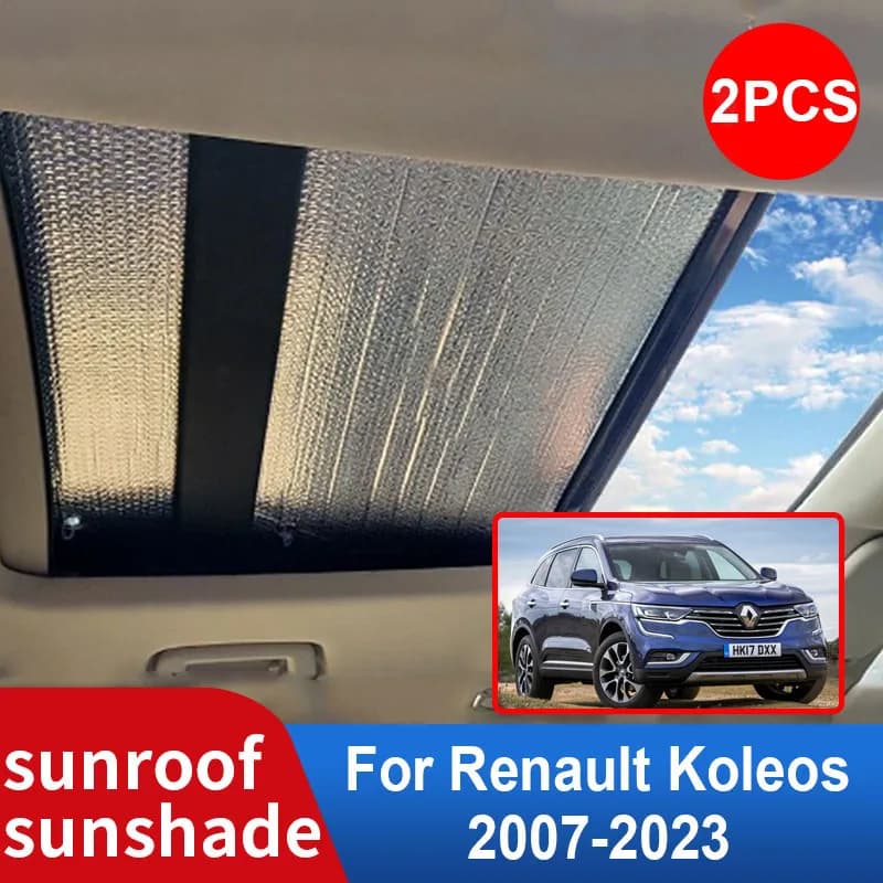 Auto Roof Openable Sunset for Renault Koleos 2009 2007-2023 2018 2017 Samsung QM5 Solar Protection Roof Thermal Insulation Solar Cover Windshield
