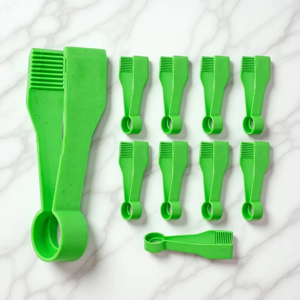 Set di 10 Pinzette in Plastica per Bambini, Clip per Catturare Insetti, Strumento di Allenamento Motore Fine, Ausilio Didattico per Scienze Prescolari, Pinze per Raccolta