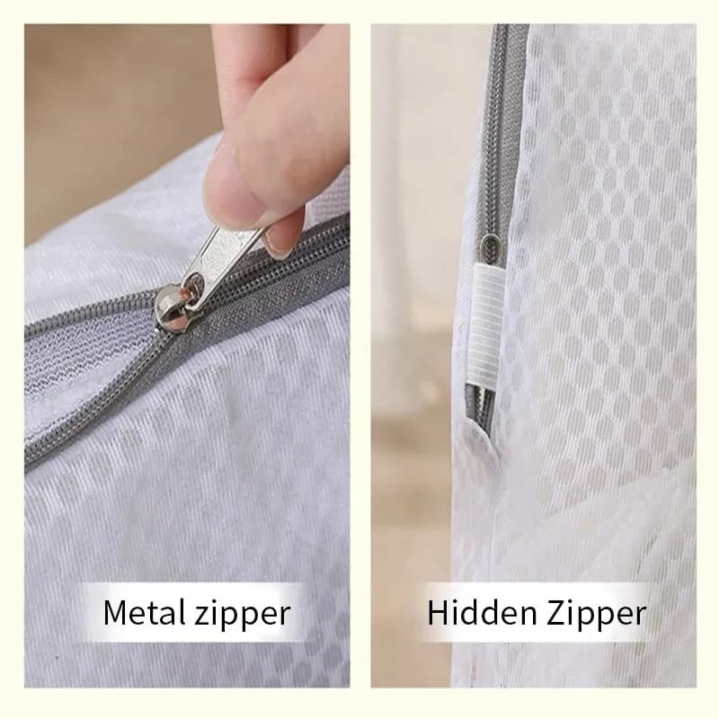 Sacchetti per Lavanderia Riutilizzabili, Borsa a Rete per Lavatrice, Protezione per Vestiti, Reggiseni, Calzini, Lingerie e Biancheria Intima