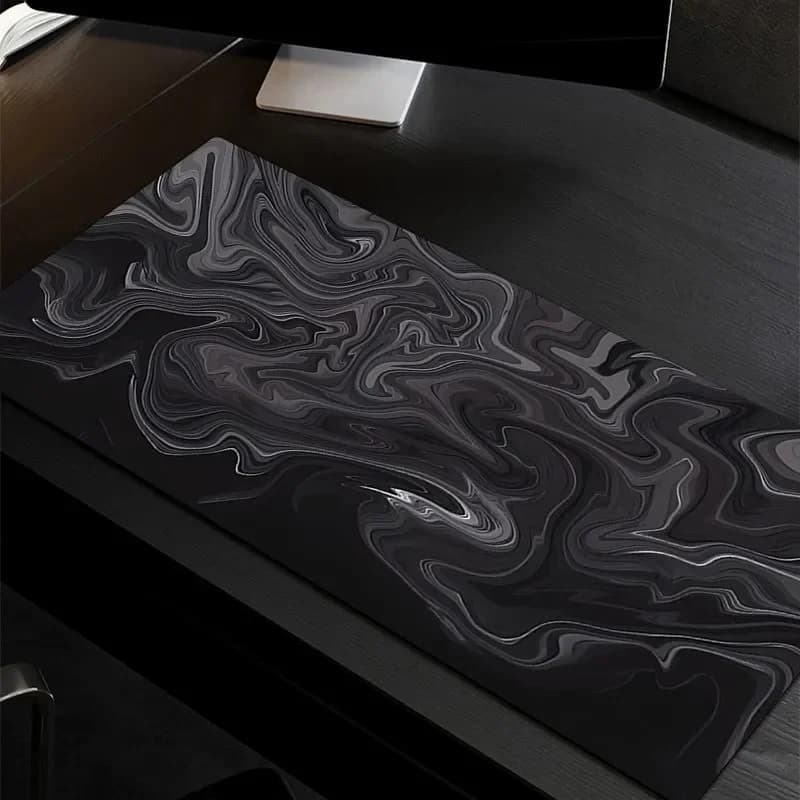 Minimalist Large Mouse Mat - XXL Gaming Desk Mat for PC, thick cover for anti-slip keyboard and office furniture
