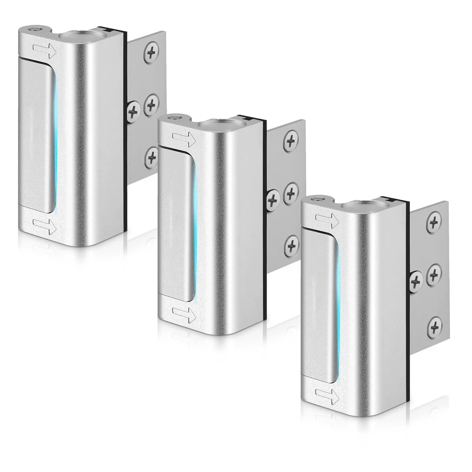 KERUI Home Security Door Lock Aluminum Alloy Anti-theft Door Lock Childproof Reinforcement Safety Latch 800Lbs Door Reinforcemen