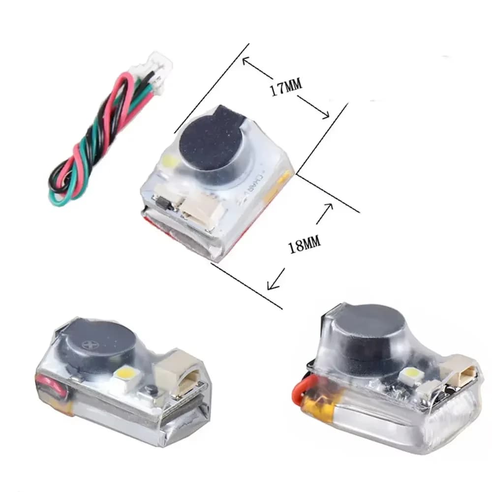 JHE42B/ JHE42B_S/ JHE20B Mini Finder 5V Super Loud Buzzer Tracker 110dB W/ LED Buzzer Alarm For RC FPV Drone Flight Controller