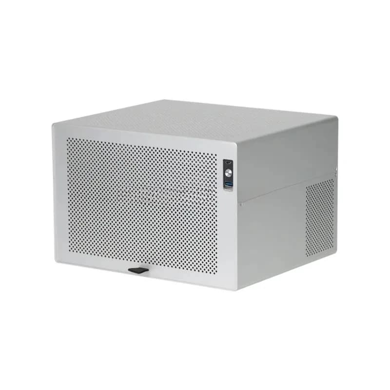 Network Storage Small Chassis Aries 8-bay NAS All Aluminum Shell ATX Motherboard SFX Power Supply