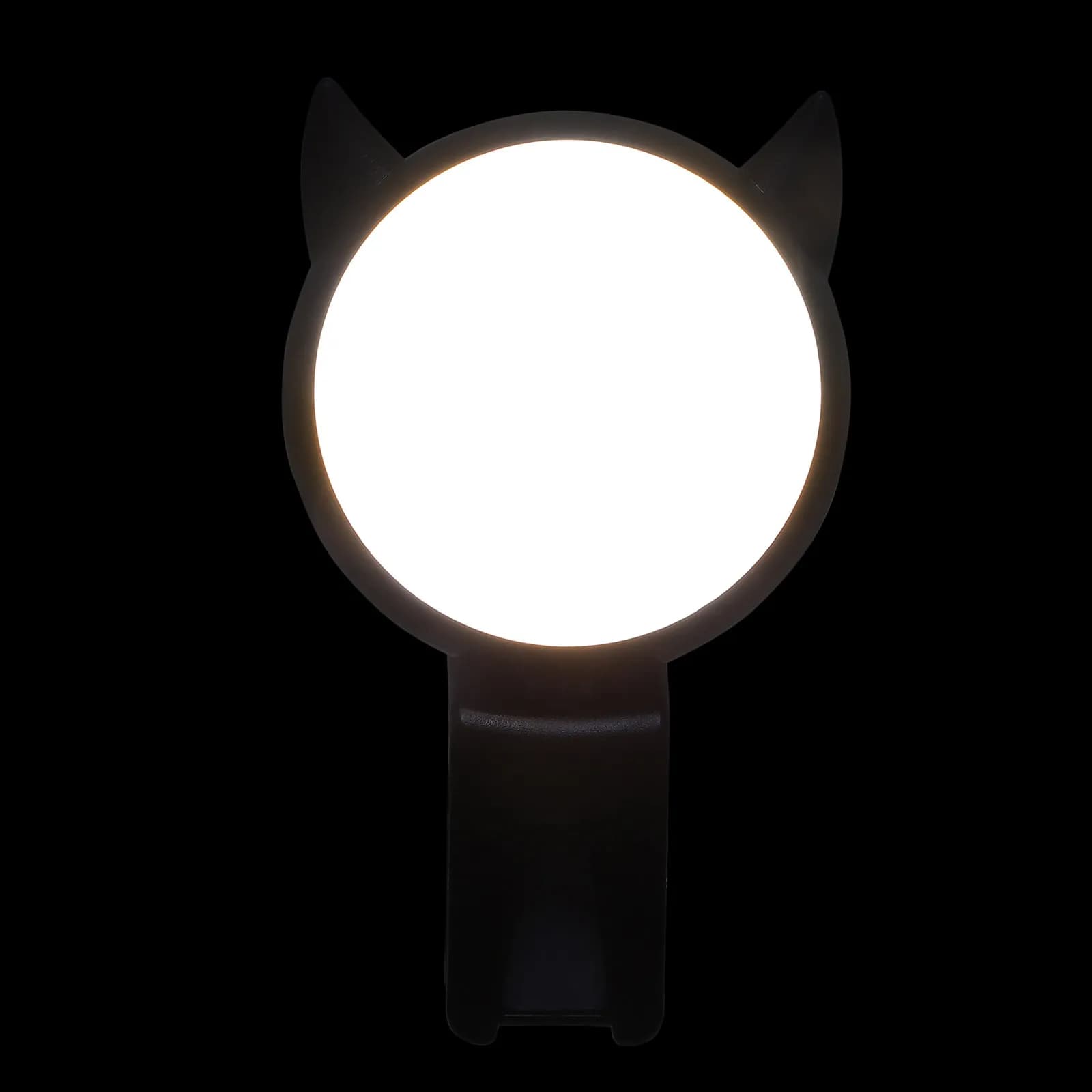 1Set Mini Selfie Ring Light Portable Clip Phone Selfie Lamp Adjustable Brightness Convenient Light