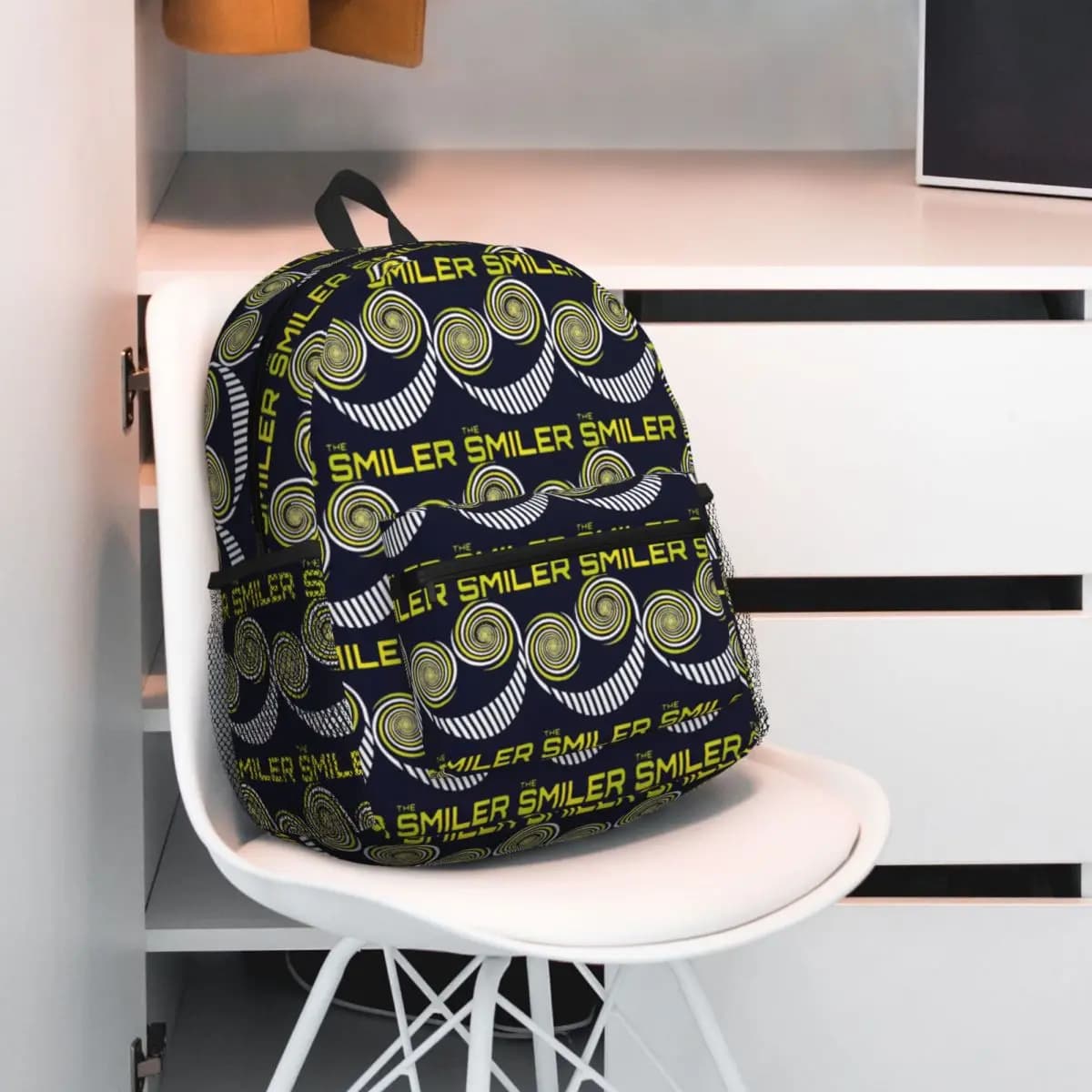The Smiler Alton Towers Merch Uk Active Backpack Daypack Large Capacity Kids BookBag School Bag Shoulder Bags for Men Women