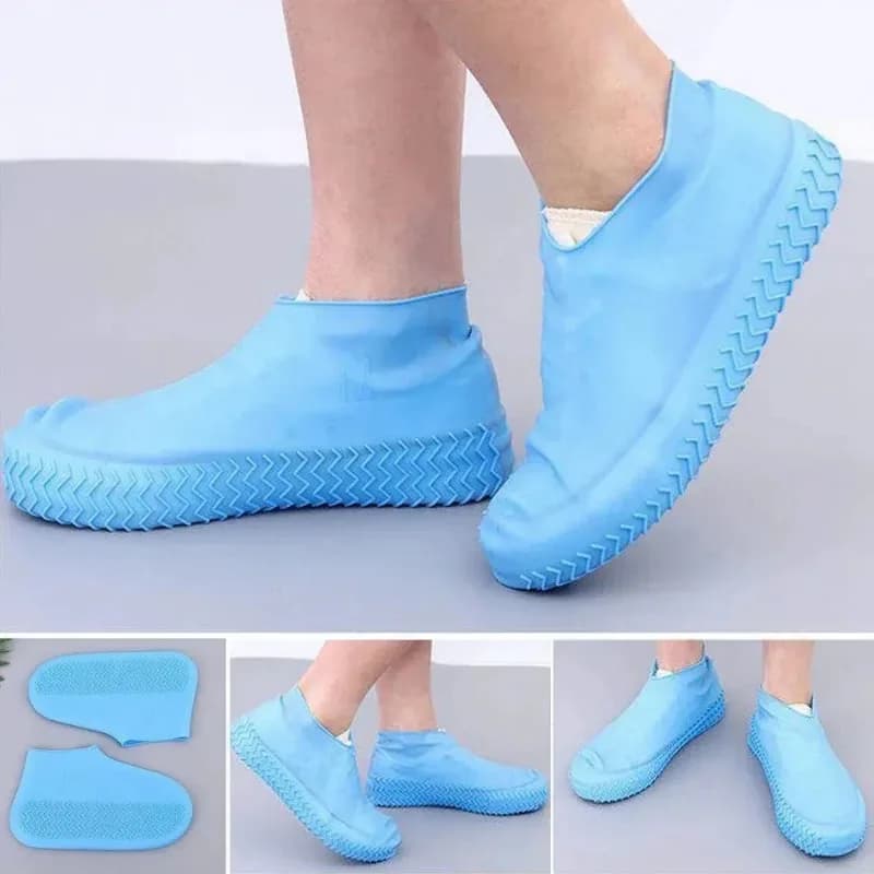 Durable Waterproof Rain Shoe Covers Anti Slip Boot Protectors for Home Garden Outdoor Work Hiking Walking