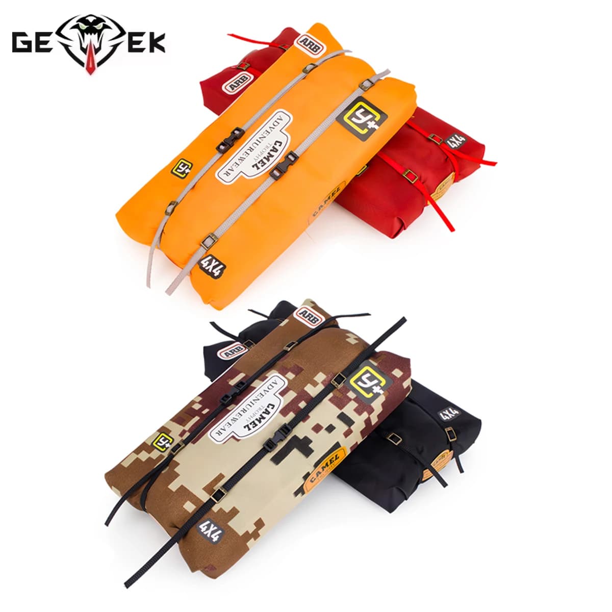 Simulazione Tetto Bagagli Tenda Borsa Decorazione per 1/8 1/10 RC Crawler Auto Axial SCX10 TRX4 Defender MJX RC4WD D90 Parti