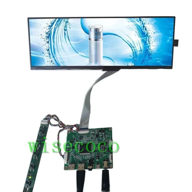 12.6 pollici 1920*515 IPS Bar allungato LCD Capacitivo Touch Panel Scheda sensore per Y60 espositivo espositivo espositore portatile