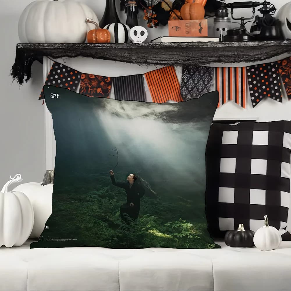 Singer A-Allie X Happiness ls Going to Get You pillow case, office cushions suitable for sofa, bedroom, decorative pillow lining