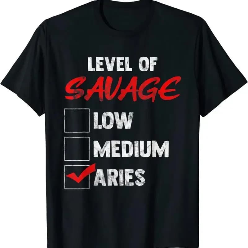 NEW LIMITED Aries Zodiac Birthday bday celebrants Premium T Shirt S 3XL