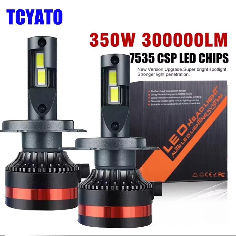 2 Pz/1 Set 180 W 18000LM H11 Auto Faro A Led H9 H11 9005 HB3 9006 HB4 9012 Hir2 Lampadina Canbus Ha Condotto Il Faro Dell'automobile Mini Auto lampada a Led