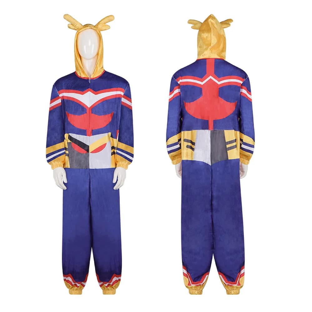 Pigiama Cosplay My Hero Academia, Costume Accappatoio All Might
