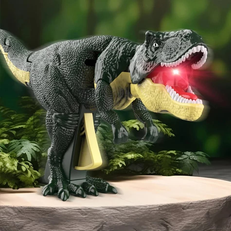 Divertente Za Za Suono Dinosauro Bambini Decompressione Batteria Giocattolo A Mano Altalena Telescopica Dinosauro Agitarsi Giocattolo per I Bambini Regalo
