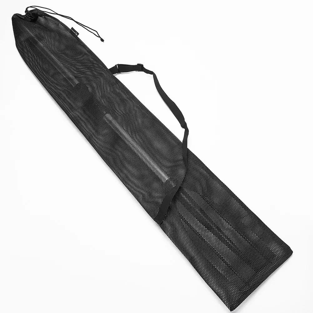 Borsa Leggera Nera per Pagaia da Kayak con Tracolla Regolabile, Contenitore Pieghevole per Remi da Barca, Traspirante e Resistente all'Acqua per Esterni