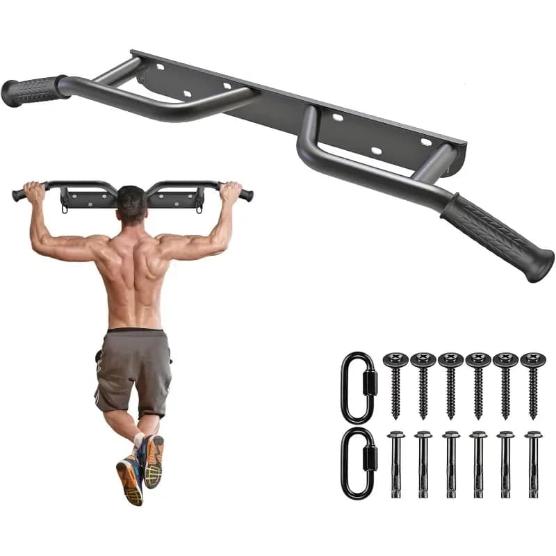 HOT Heavy Duty Wall Mounted Door Traction Bar, Multifunctional Traction Bar, Portable Fitness Door Bar, Gym for Body Exercise at Home