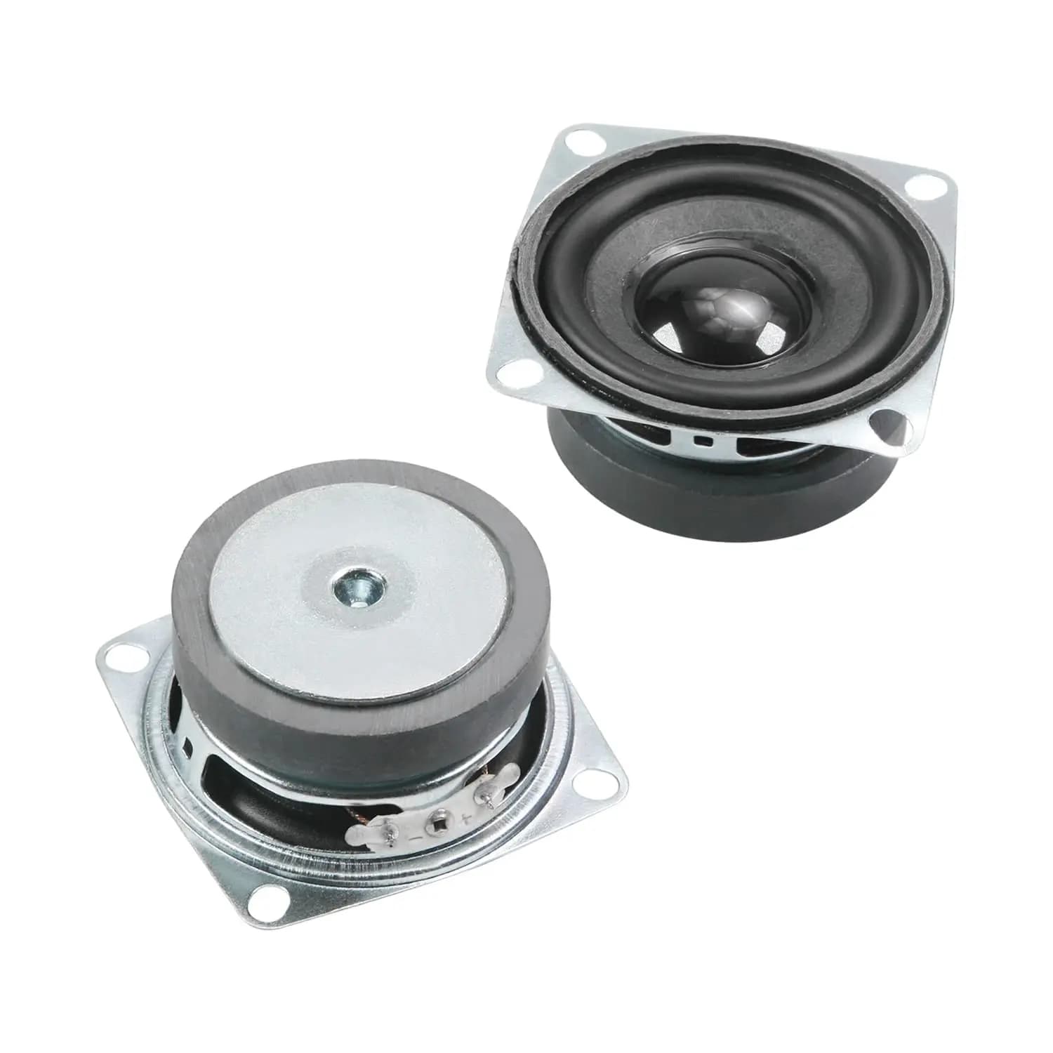 2PCS 2" 4Ohm 3W DIY Small Full Range Audio Speaker Stereo Woofer Loudspeaker for Arduino and DIY Speaker